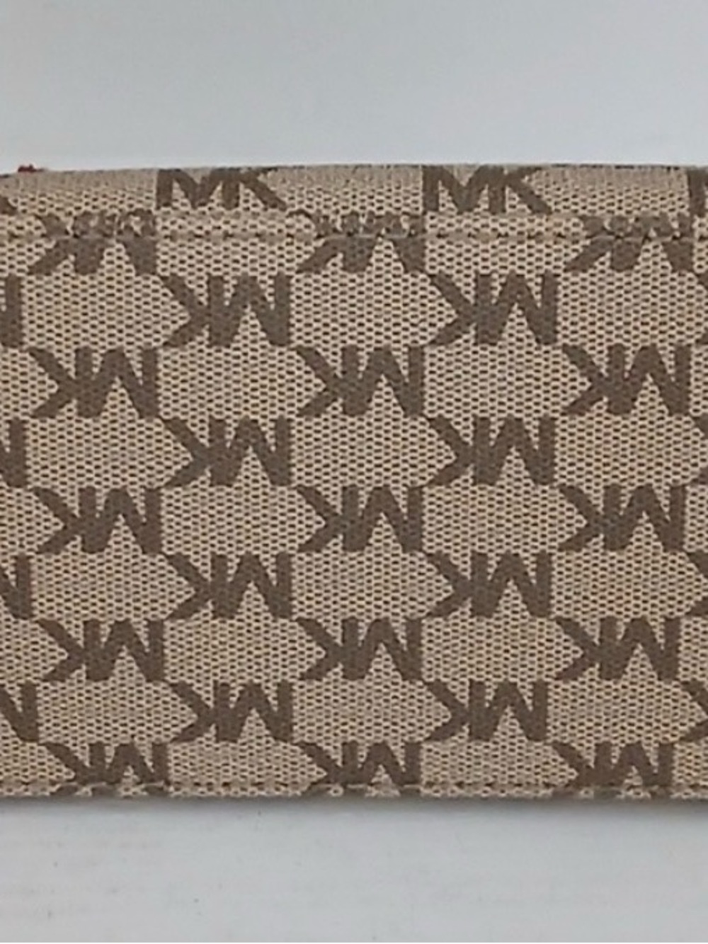 Michael Kors Signature Crossbody Bag in Red Trim - Picture 4 of 5